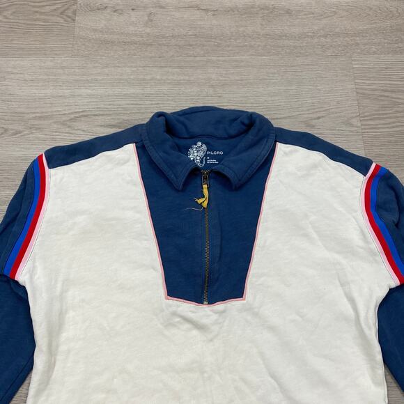 Pilcro & the Letterpress 1/4 Zip Sweater Women's Medium - Picture 2 of 10